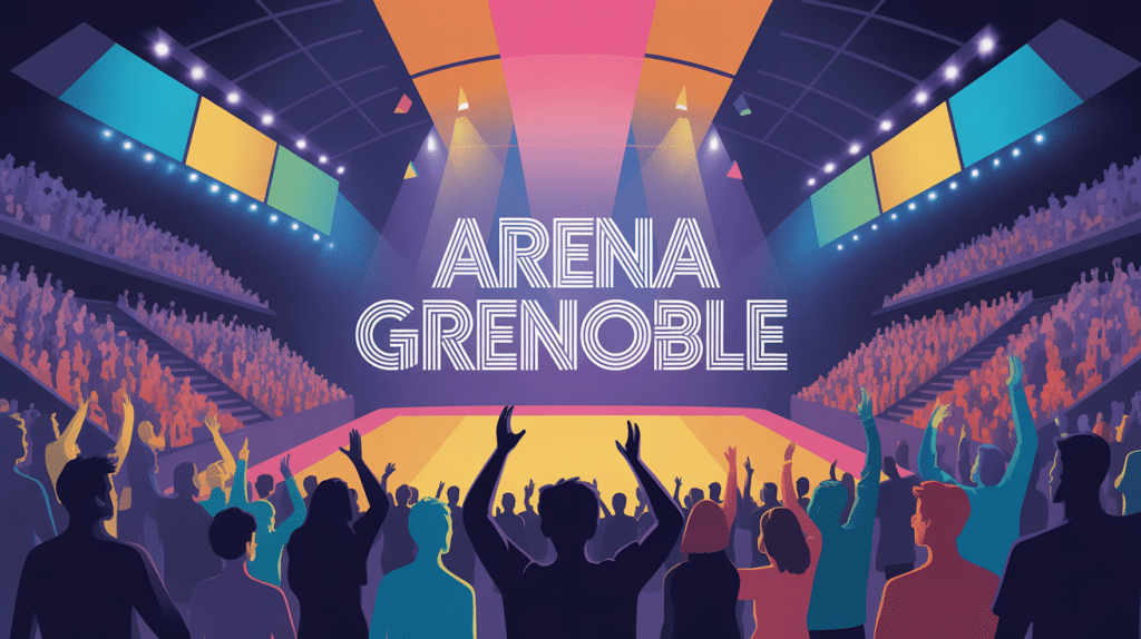 illustration festive arena grenoble événements