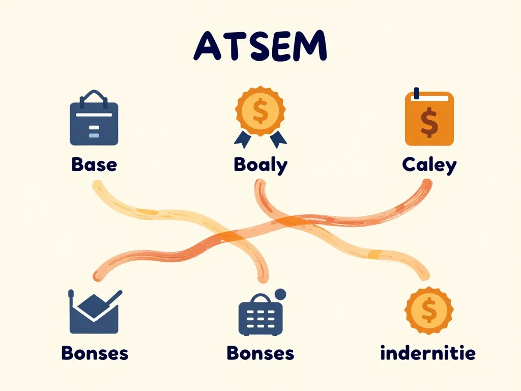 diagramme atsem salaire éléments rémunération