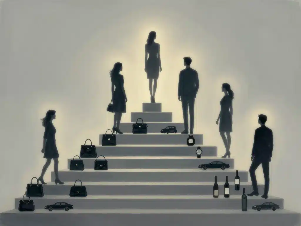 métaphore sociale bien veblen luxe