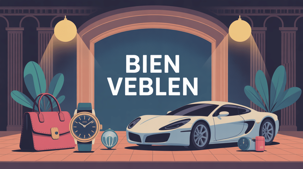 illustration bien veblen éléments de luxe