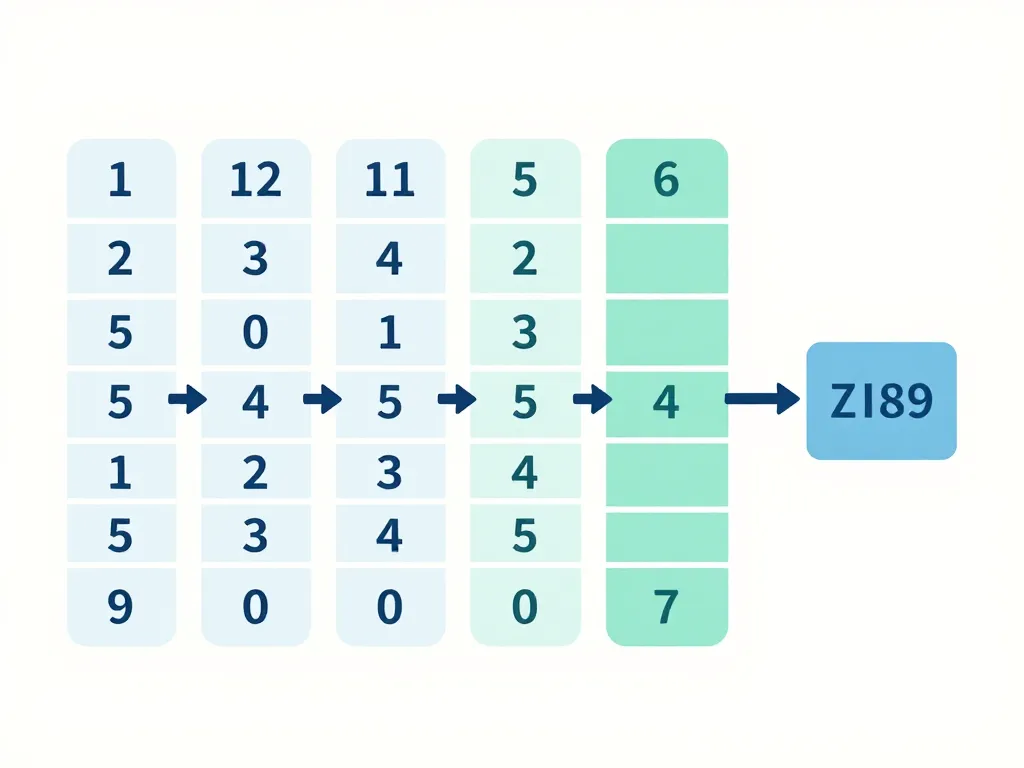 diagramme étapes calcul moyenne addition division