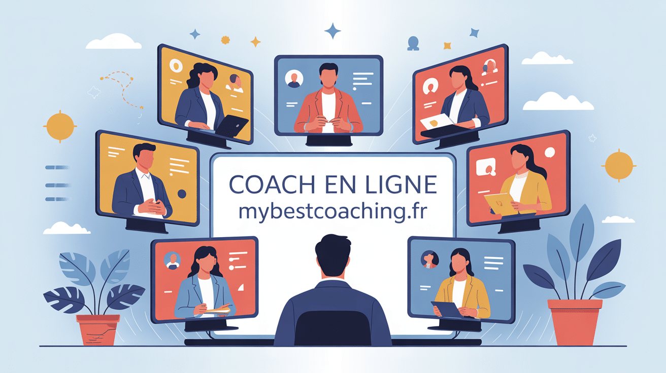coach en ligne mybestcoaching.fr illustration coaching personnalisé en visioconférence