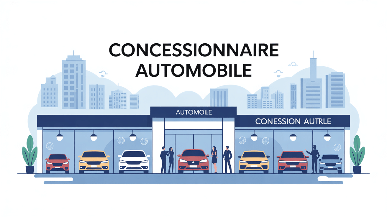 comment devenir concessionnaire automobile scène concession moderne