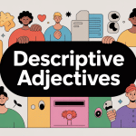 illustration descriptive adjectives anglaise éducative