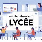 illustration ent.iledefrance.fr lycée espace numérique