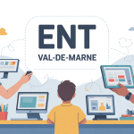 illustration ent val de marne famille élève enseignant