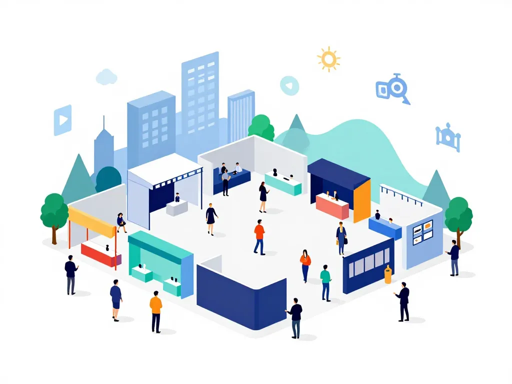 Espace Champerret modularité événement illustration