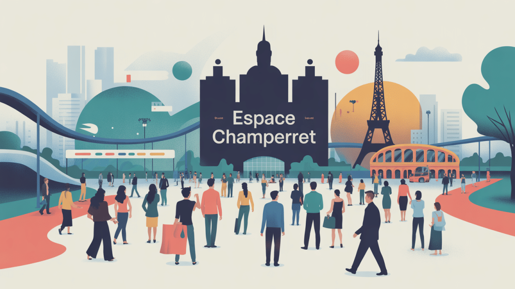 Espace Champerret événement Paris illustration