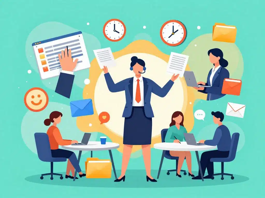 executive assistant job description visuel missions quotidiennes