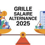 illustration grille salaire alternance 2024 contrat apprentissage professionnalisation