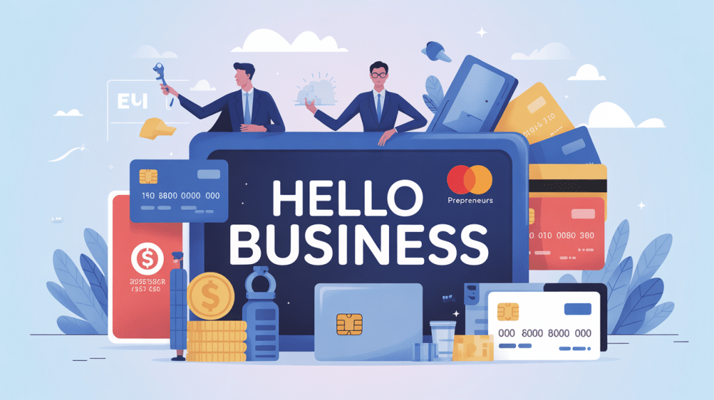 illustration hello business gestion bancaire pro