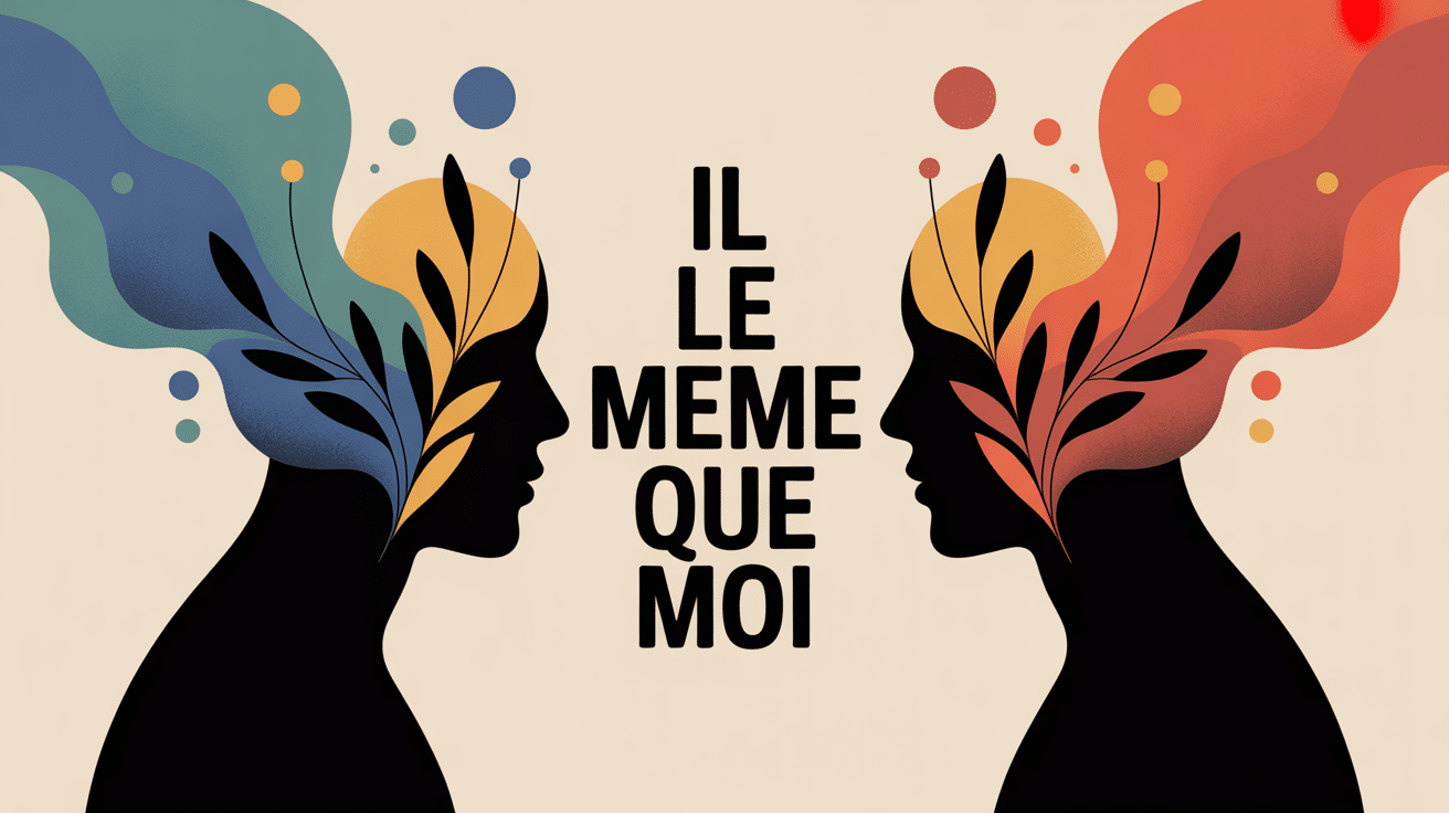 il est le même que moi illustration ressemblance identité