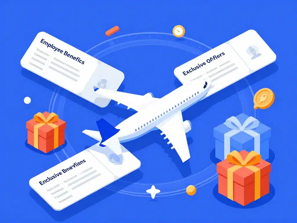 illustration avantages salariés et billets gp intralignes air france