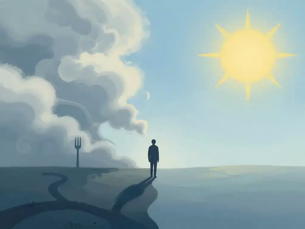 je me pose la question paysage intérieur doute clarté