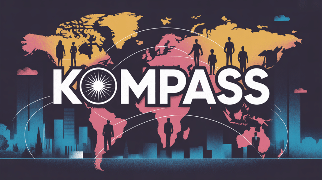 Kompass réseau interconnecté entreprises monde