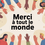 illustration merci pour tout le monde collectif