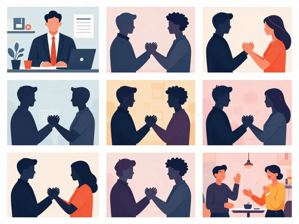 scene merci pour tout le monde dans différents contextes