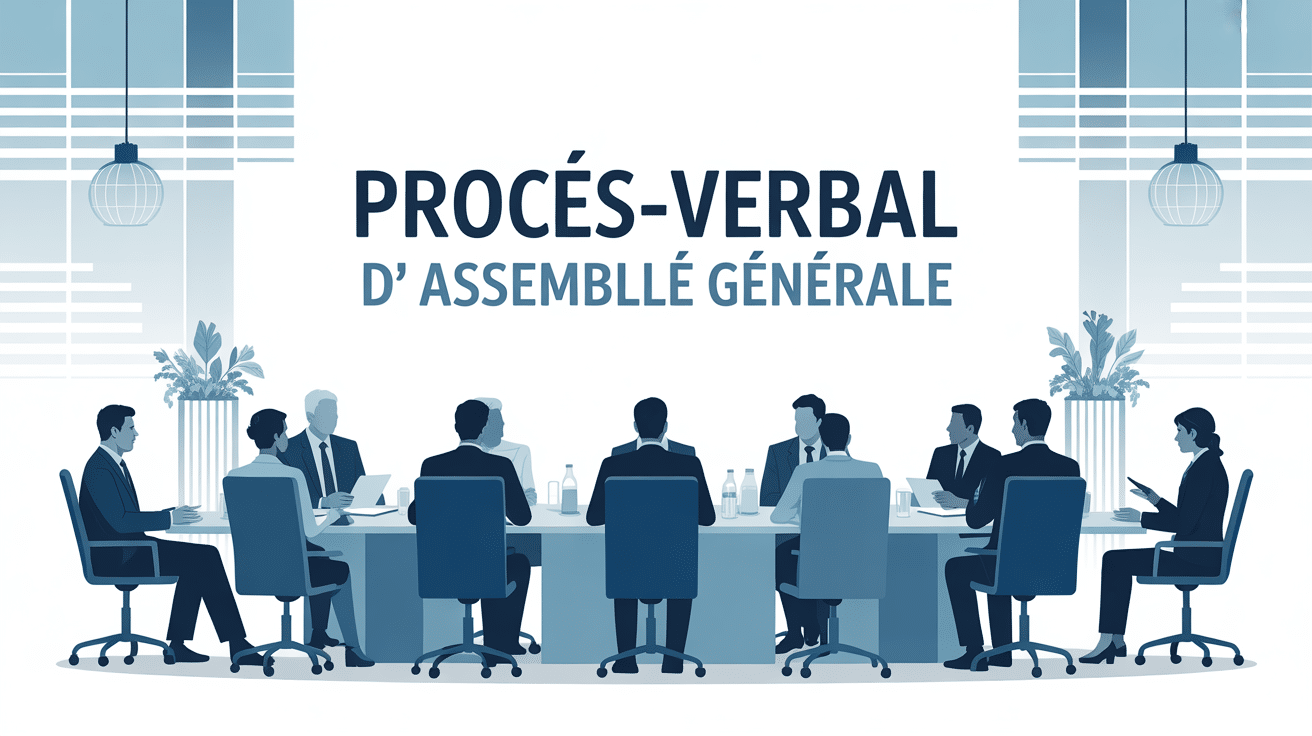 procès verbal d'assemblée générale table associés