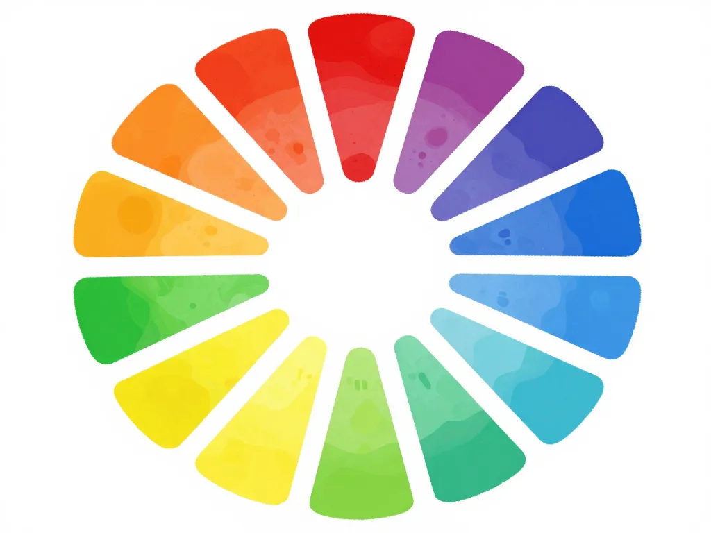 Schéma signification des couleurs et émotions