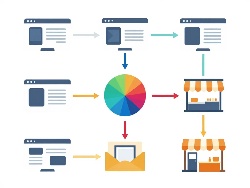 Diagramme signification des couleurs marketing design