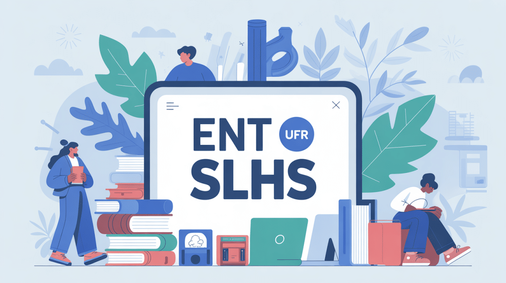 Illustration portail ufr slhs ent étudiants