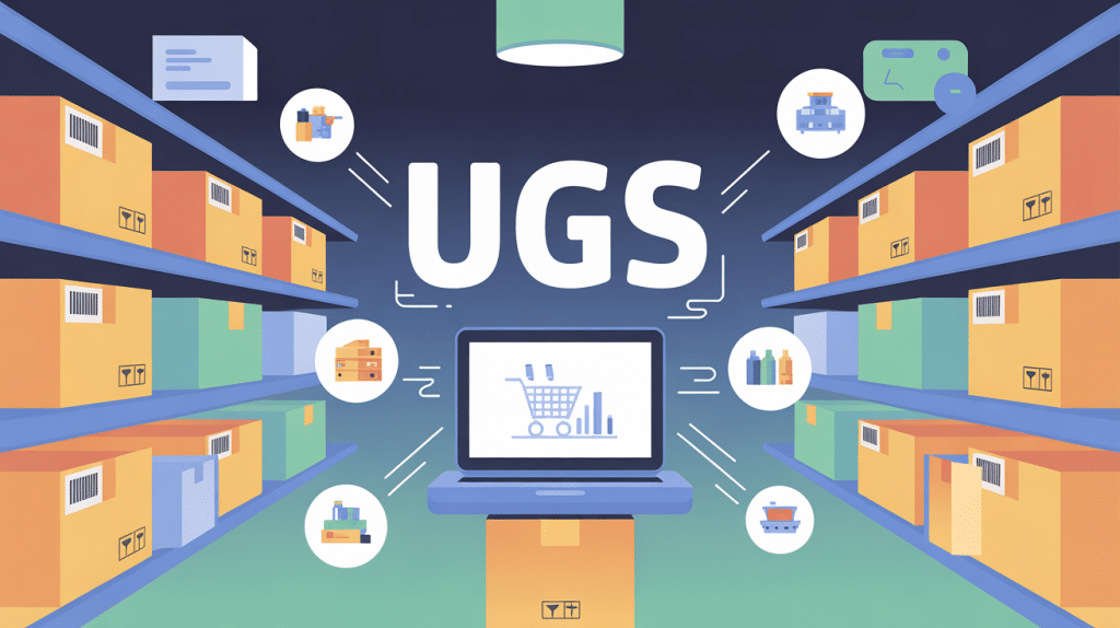 illustration ugs gestion stock logistique