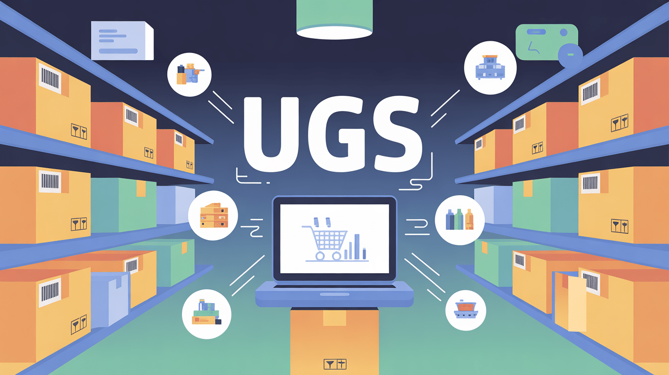 illustration ugs gestion stock logistique
