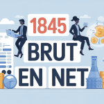 1845 brut en net calcul illustration