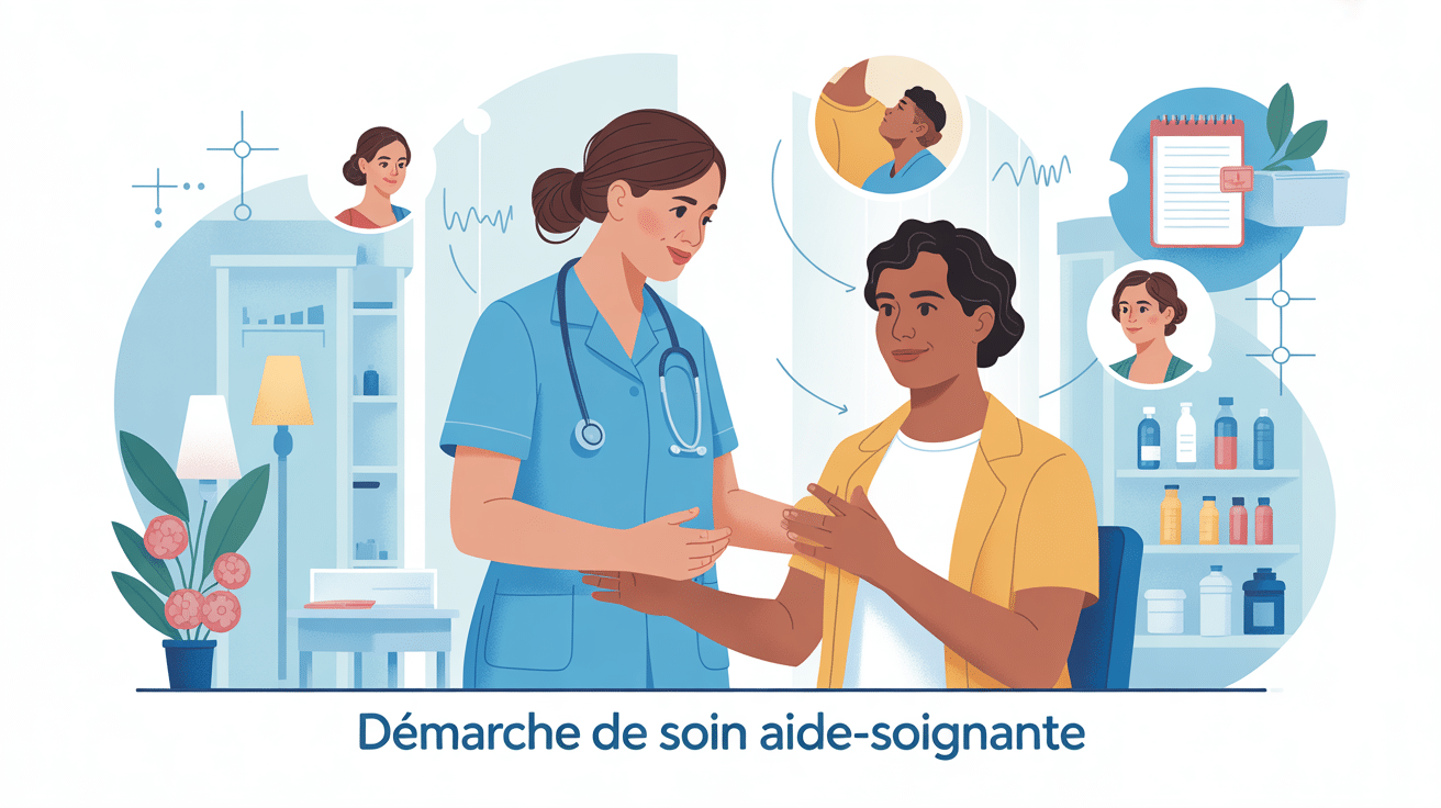 aide soignante demarche de soin relation patient