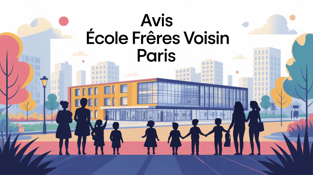 avis sur école polyvalente publique frères voisin paris illustration école urbaine