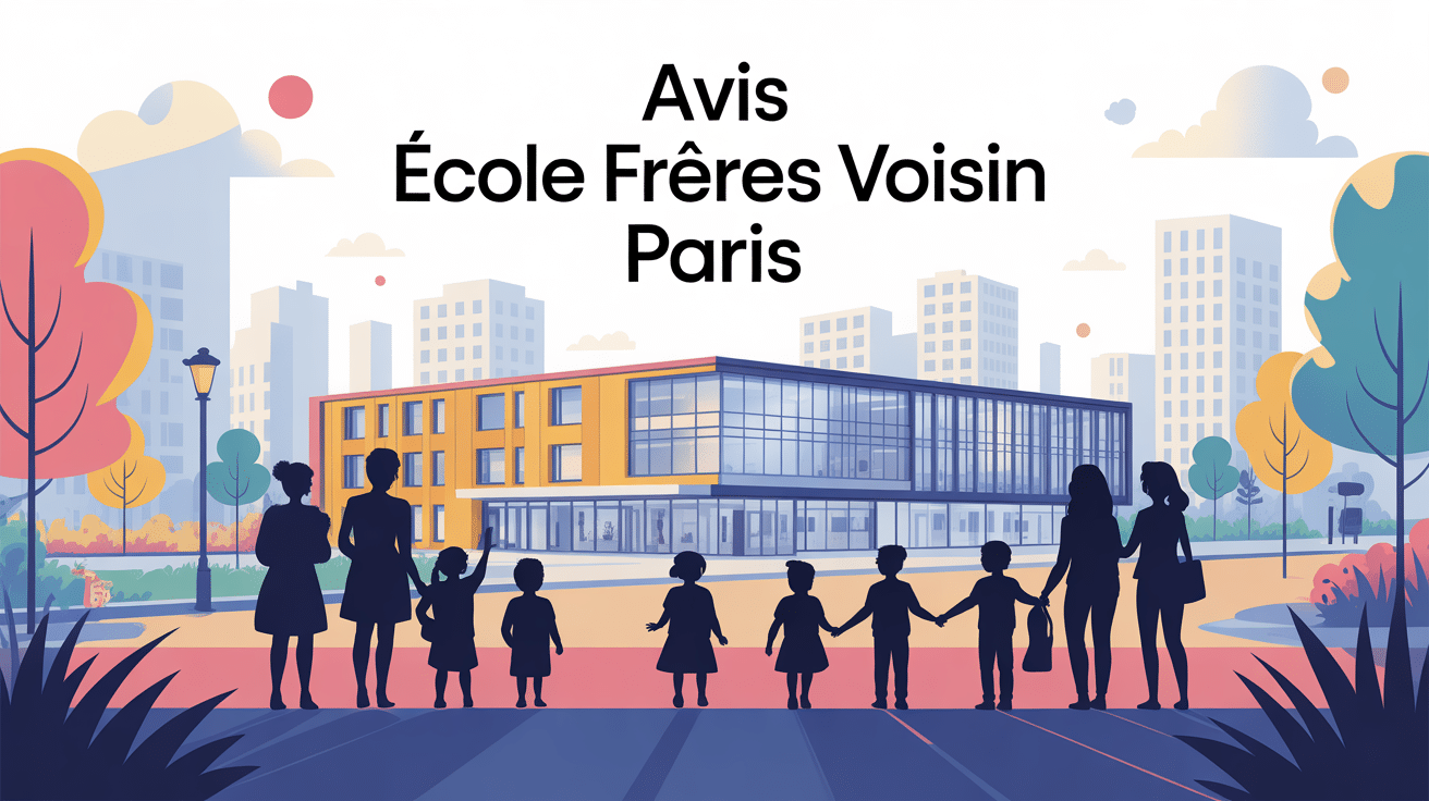 avis sur école polyvalente publique frères voisin paris illustration école urbaine