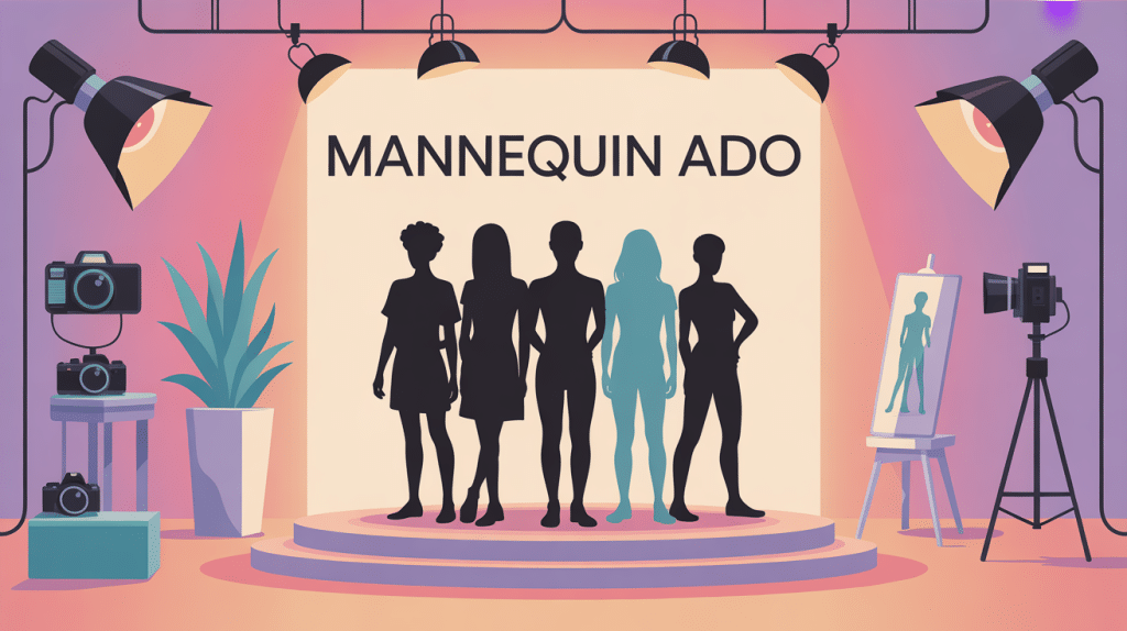 comment devenir mannequin ado illustration podium adolescents