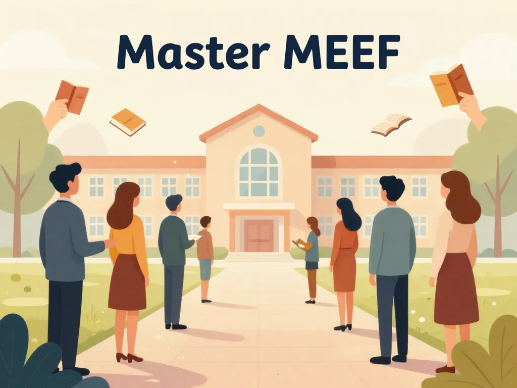 Schéma attentes lettre de motivation master MEEF