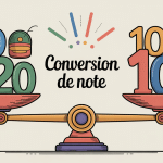 convertir note image balance barèmes
