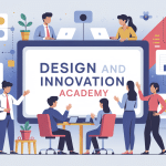 illustration design and innovation academy ambiance dynamique