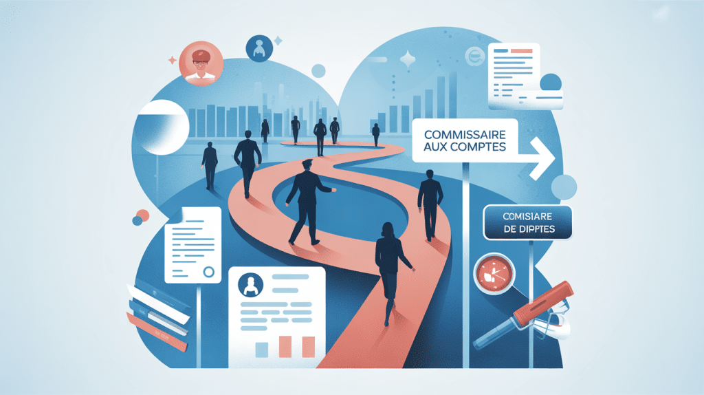 parcours pour devenir commissaire aux comptes en France illustration