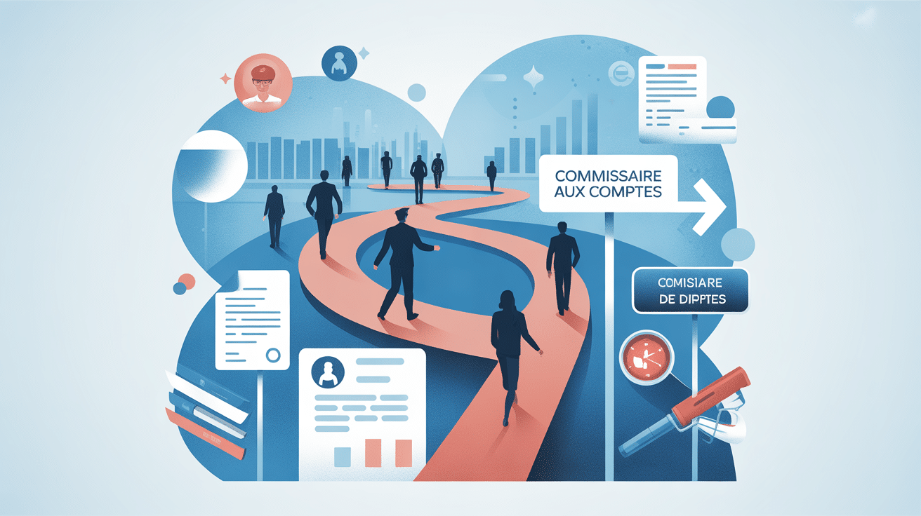 parcours pour devenir commissaire aux comptes en France illustration