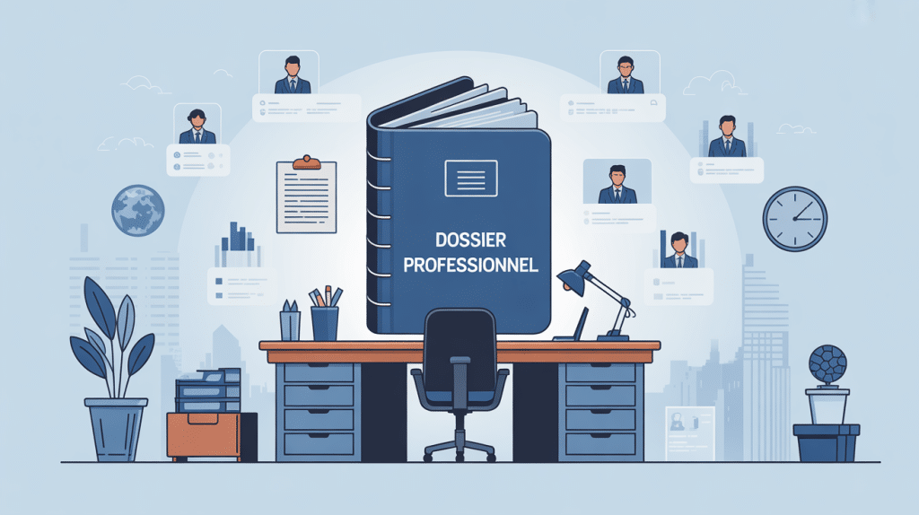 illustration dossier professionnel compétences situations annexes