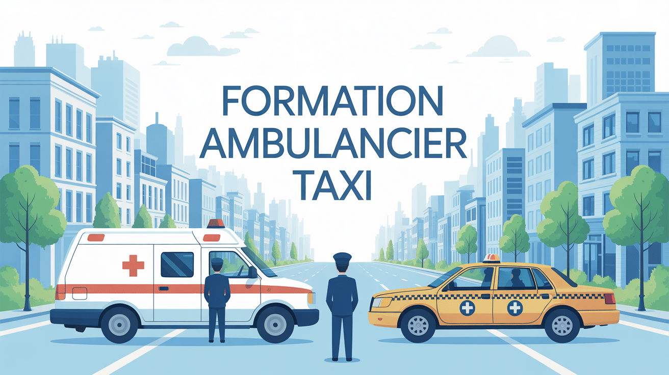 formation ambulancier taxi ambulance et taxi conventionné ville