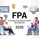 Groupe d'adultes divers en apprentissage FPA 2026