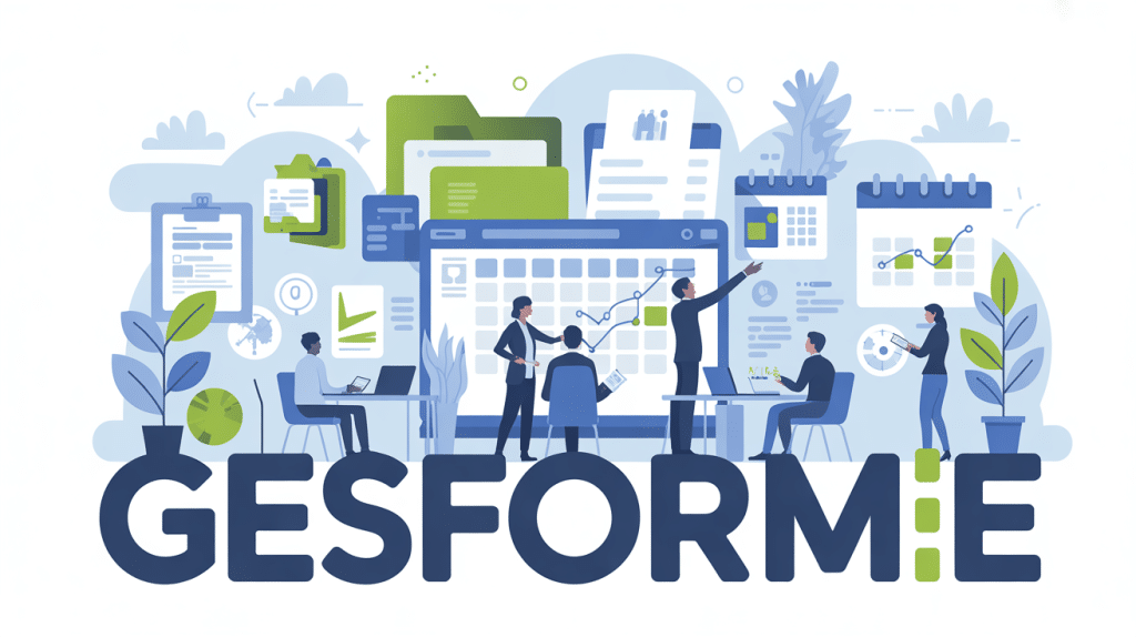 Illustration gesforme gestion de formation centrale