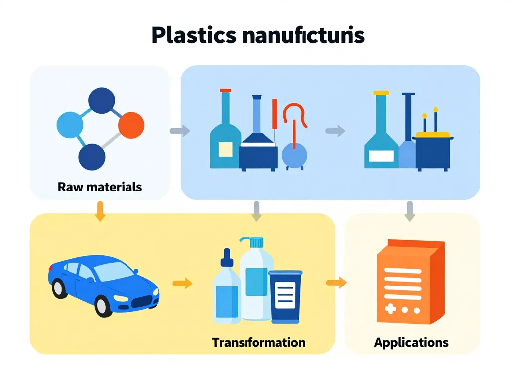 La plasturgie c'est quoi schéma matières procédés applications