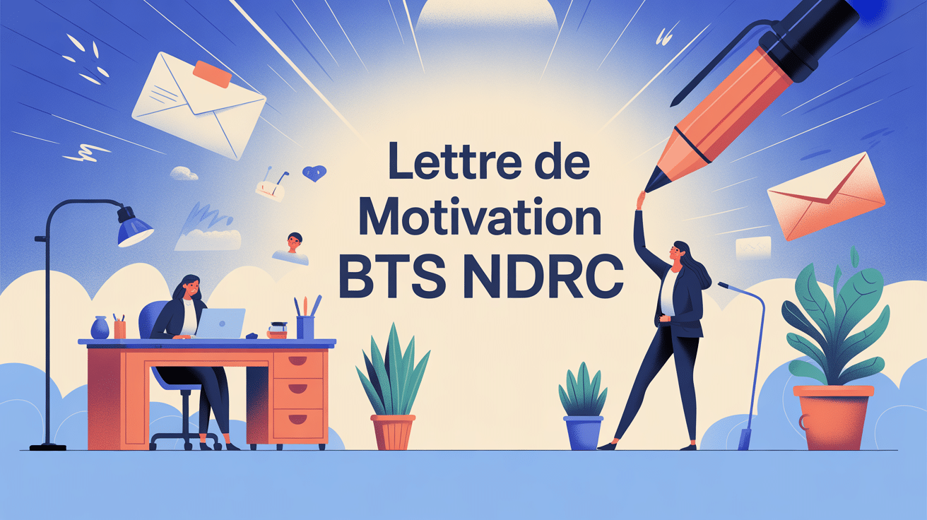 illustration candidature lettre de motivation bts ndrc