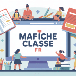 maficheclasse .fr interface enseignants parents élèves