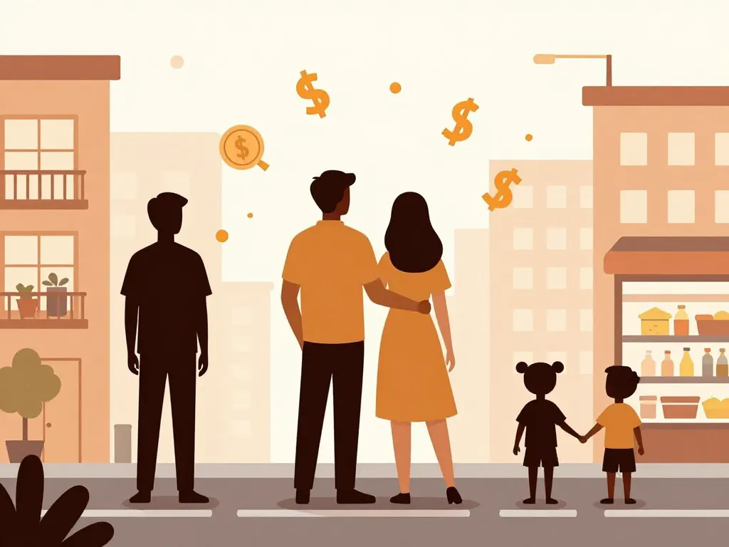 Scène usages mille cinq cent euros vie quotidienne