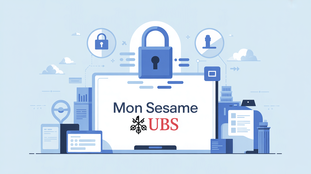 Illustration sécurisée du dispositif Mon Sesame UBS