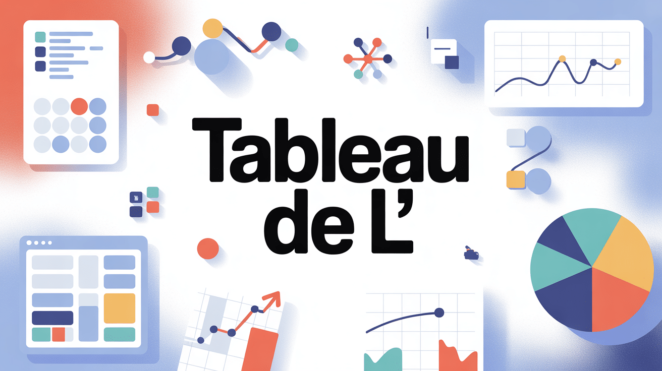 illustration conceptuelle de tableau de l