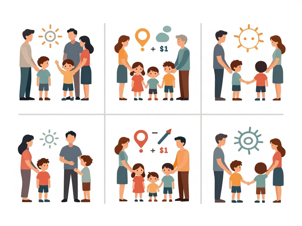 Schéma concept taux d'encadrement animation groupes enfants