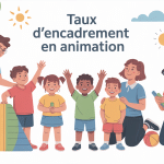 Illustration taux d'encadrement animation sécurité enfants