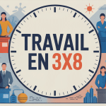 Travailler 3x8 équipes en rotation horloge secteurs